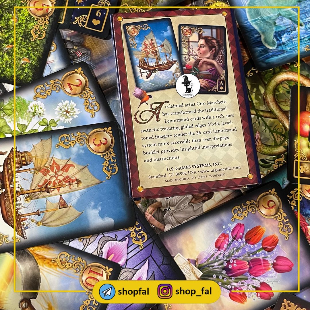Gilded Reverie Lenormand - Image 2