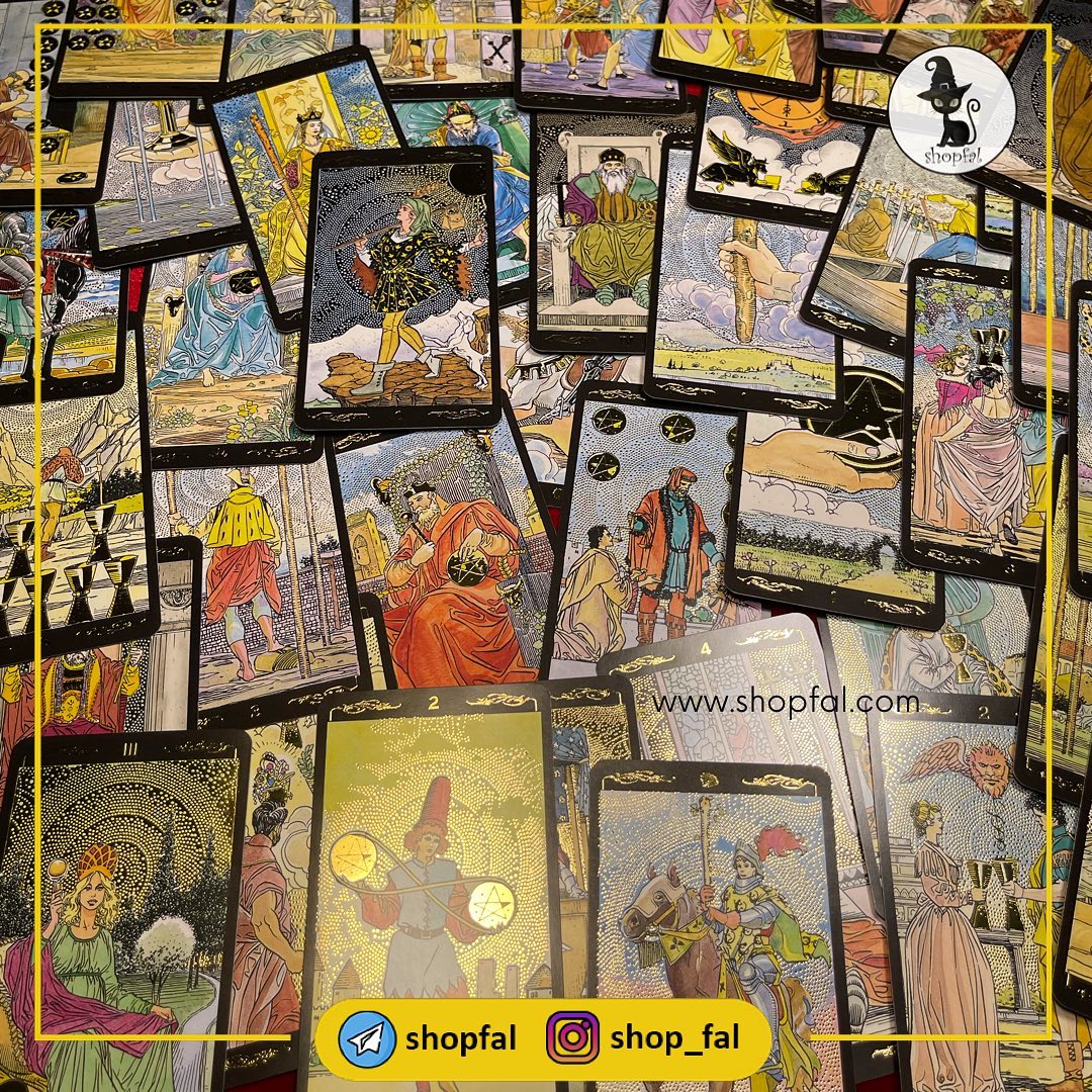Golden Universal Tarot - تاروت طلایی یونیورسال - Image 4