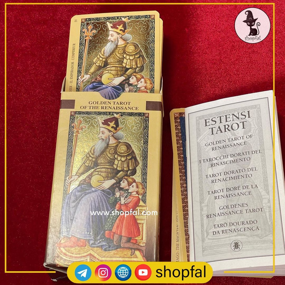 تاروت رنسانس - کارت تاروت - خرید کارت تاروت - کارت اورجینال تاروت