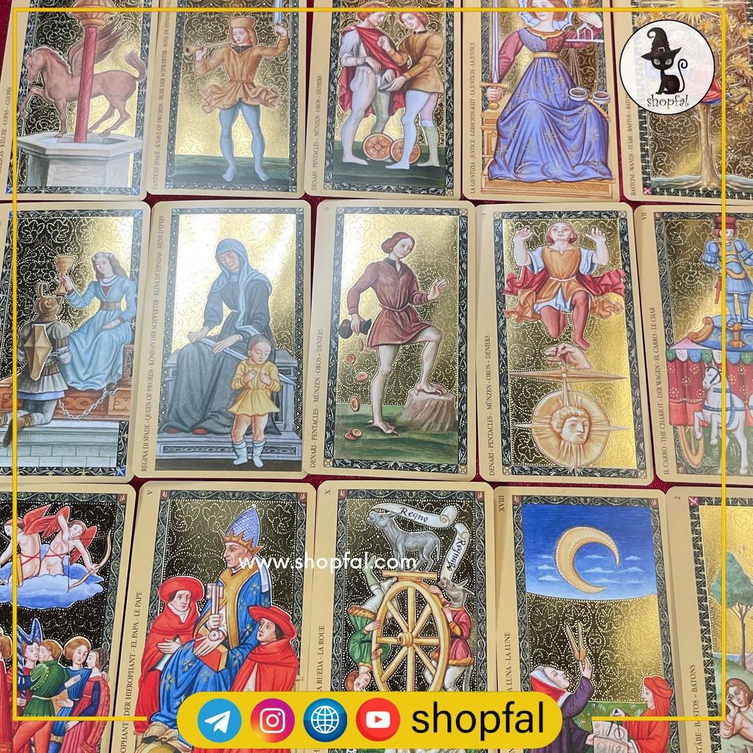 تاروت رنسانس - کارت تاروت - خرید کارت تاروت - کارت اورجینال تاروت