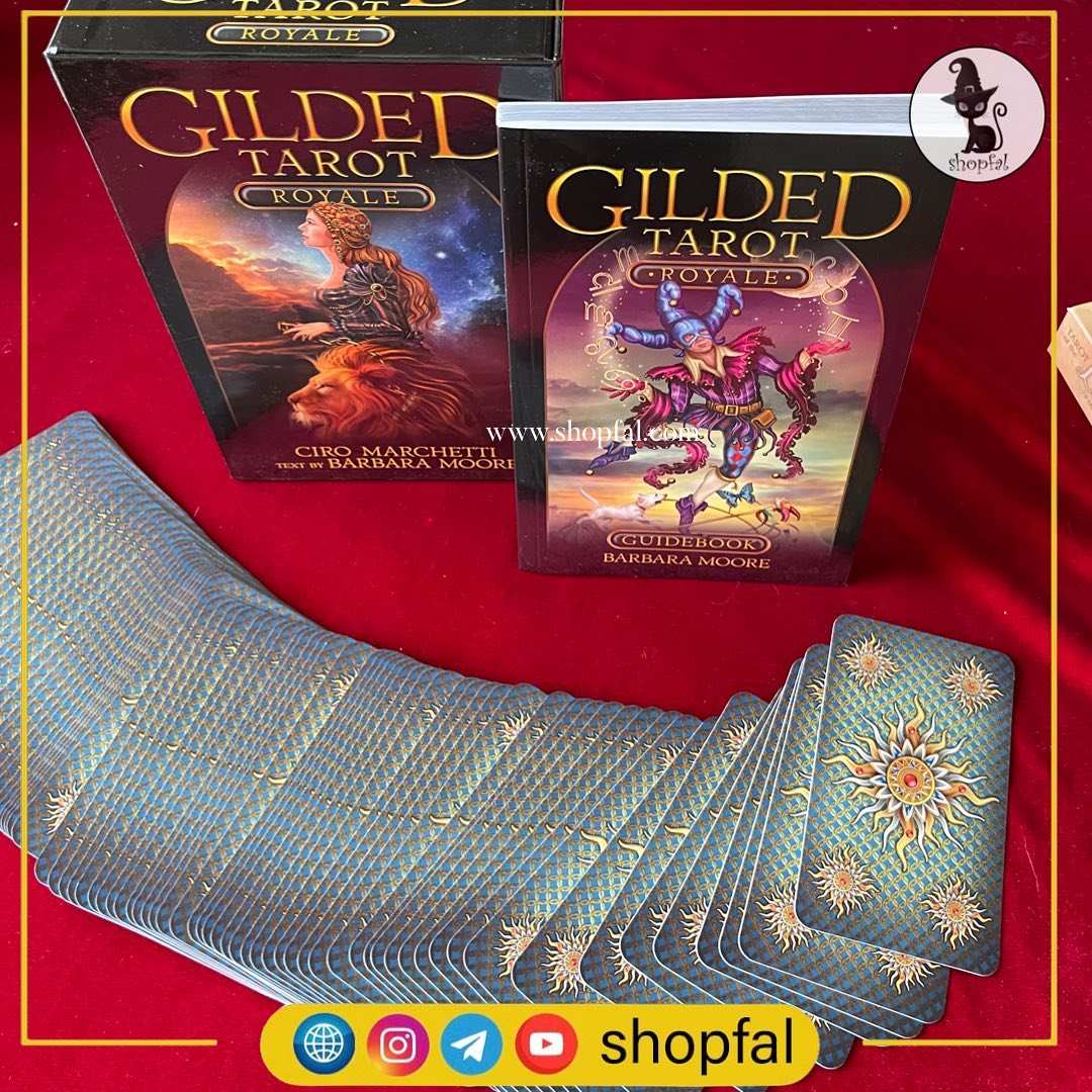Gilded Tarot Royale - کارت تاروت رویال طلاکاری
